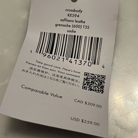 Kate Spade Saffiano Leather Sadie Crossbody - Picture 10 of 10